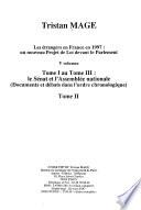 Les étrangers en France en 1997