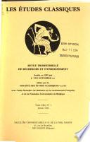 Les Études classiques