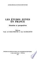 Les Etudes juives en France