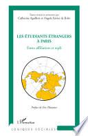 Les étudiants étrangers à Paris