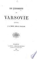 Les événements de Varsovie