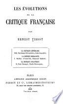 Les évolutions de la critique française