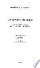 Les experts du crime