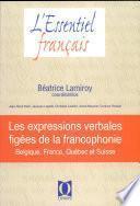 Les expressions verbales figées de la francophonie