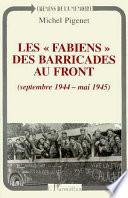 Les Fabiens des barricades au front