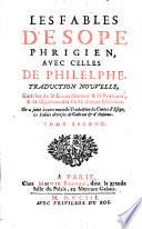 Les fables d'Esope Phrigien avec celles de Philelphe