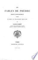 Les Fables de Phèdre