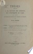 Les facteurs du comportement chez l'imago du doryphore (Leptinotarsa decemlineata Sat,. Col. Chrysomelidae). Suivi de Propositions données par la Faculté