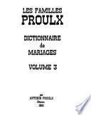 Les familles Proulx