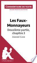 Les Faux-Monnayeurs d'André Gide - Deuxième partie, chapitre 3