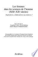 Les femmes dans les sciences de l'homme (XIXe-XXe siècles)