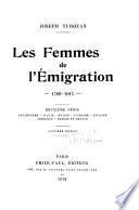 Les femmes de l'émigration, 1789-1815