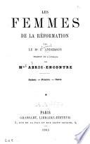 Les femmes de la Réformation