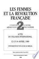 Les Femmes et la révolution française