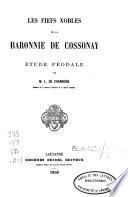 Les fiefs nobles de la baronnie de Cossonay