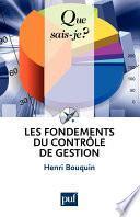 Les fondements du contrôle de gestion