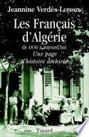 Les Français d'Algérie
