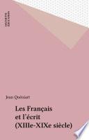 Les Français et l'écrit (XIIIe-XIXe siècle)