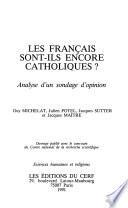 Les Français sont-ils encore catholiques?