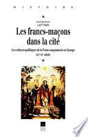 Les francs-maçons dans la cité