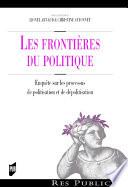 Les frontières du politique