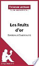 Les Fruits d'or de Nathalie Sarraute (Fiche de lecture)