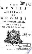 Les Genies Assistans, et Gnomes Irreconciliables, ou Suite au Comte de Gabalis