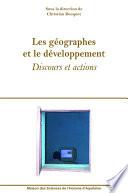 Les géographes et le développement