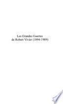 Les Grandes guerres de Robert Vivier (1894-1989)