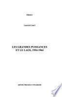 Les grandes puissances et le Laos