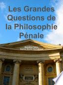 Les Grandes Questions De La Philosophie pénale