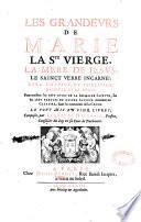 Les grandeurs de Marie
