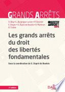Les grands arrêts du droit des libertés fondamentales - 3e ed.