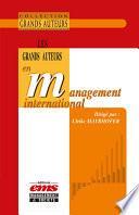 Les grands auteurs en management international