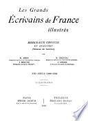 Les Grands écrivains de France illustrés morceaux choisis et analyses