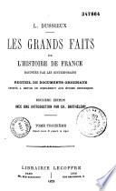 Les grands faits de l'histoire de France