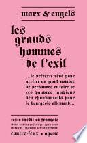 Les Grands Hommes de l'exil
