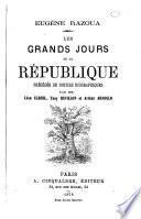 Les grands jours de la République