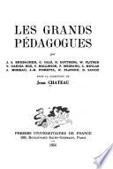 Les grands pédagogues