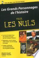 Les Grands Personnages de l'histoire pour les Nuls poche