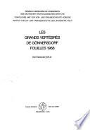 Les grands vertébrés de Gönnersdorf