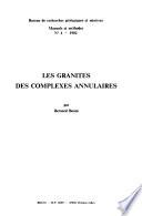 Les granites des complexes annulaires
