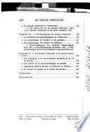 Les groupes rééducatifs