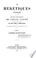 Les hérétiques d'Italie: L'hérésie dans la révolution