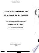 Les héroïnes romanesques de Madame de La Fayette