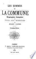 Les hommes de la commune