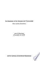 Les hommes et les femmes de l'université