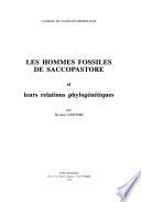 Les hommes fossiles de Saccopastore et leurs relations phylogénétiques