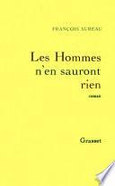 Les hommes n'en sauront rien