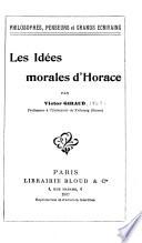 Les idées morales d'Horace